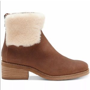 New Lucky Brand Tarina Shearling Boots NWOTS